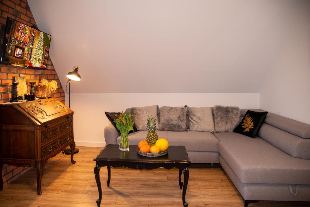 Dluga 66 Attic Apartment กดัญสก์ ภายนอก รูปภาพ
